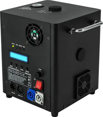 Obrázek produktu pro Spark Machine, ovládání DMX, přenosný design, černá barva, zástrčka EU