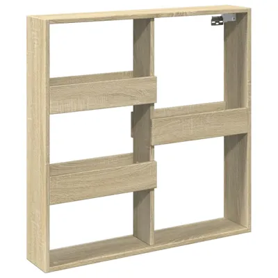 Obrázek produktu pro vidaXL Nástěnná skříň Sonoma dub 80x15x80 cm materiál na bázi dřeva
