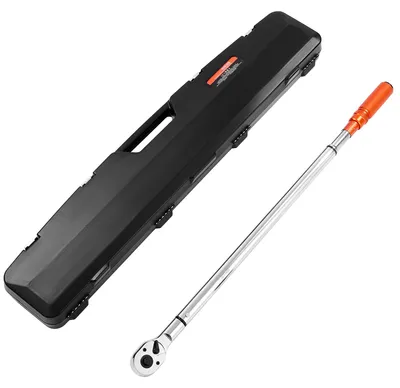 Produktbild von Klick-Drehmomentschlüssel, 3/4 Zoll Antrieb 136–814 N.m, Zweiwege-Drehmomentschlüssel-Set mit Zweibereichsskalen