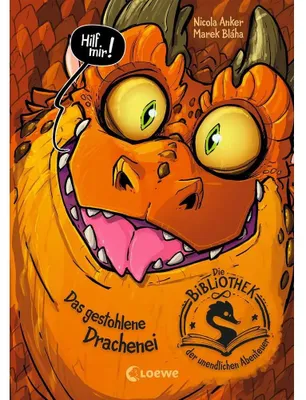 Obrázek produktu pro Die Bibliothek der unendlichen Abenteuer (Band 1) - Das gestohlene Drachenei