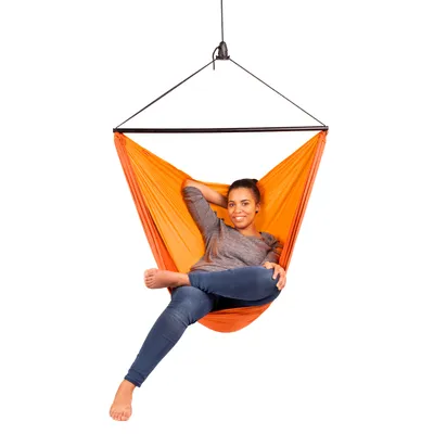 Produktbild von LA SIESTA ZUNZUN SUNRISE, Hängende Hängematte, 180 kg, 1 Person(en), Nylon, Orange, Maschinenwäsche
