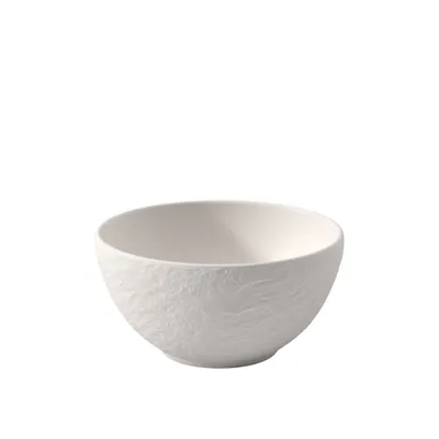 Produktbild von Villeroy & Boch Vorteilset 4 Stück Manufacture Rock blanc Bol Premium Porcelain weiß 1042401900