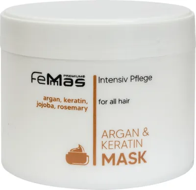 Produktbild von Femmas Argan & Keratin Maske 300ml