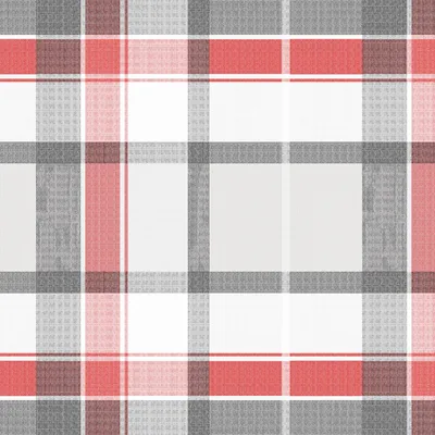 Produktbild von Sovie HOME Tischdecke Marc in Rot-Schwarz aus Linclass® Airlaid 80 x 80 cm, 1 Stück - kariert