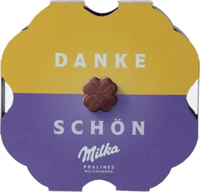 Produktbild von Milka Schokolade Kleines Dankeschön Alpenmilch 4068580 44g