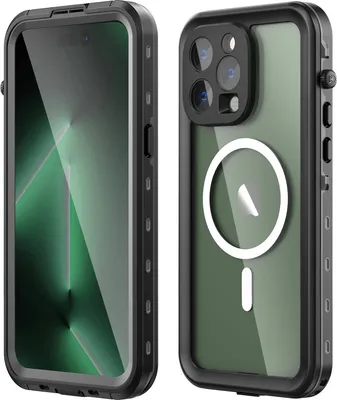 Produktbild von Turtle Shift Vollständig wasser- und staubdichte Hülle iPhone 14 Pro Max - Magnetischer Ring