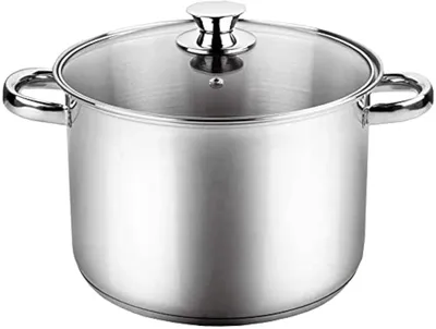 Produktbild von Kochtopf, 16 cm Durchmesser, Edelstahl 18/10, Induktionsboden