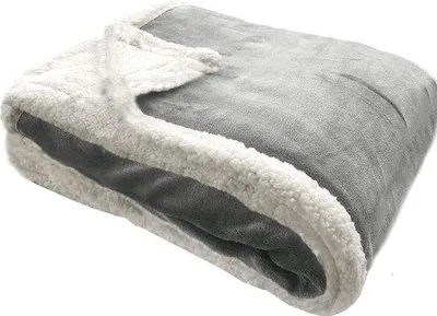Obrázek produktu pro Unyqoos® XXL Přikrývka – teplá fleecová přikrývka pro pohovku a postel, 180 x 220 cm, velmi měkká mikrovlákna a umělá beránčí kožešina, lze prát na 40°C