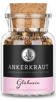 Obrázok produktu pre Ankerkraut korenie na varené víno jemná zmes korenia v korkovej nádobe 60g