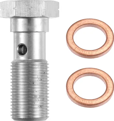 Image de Filetage Turbo Frein Ligne Banjo Boulons Simple Banjo Boulon 31mm Longueur M12x1.0