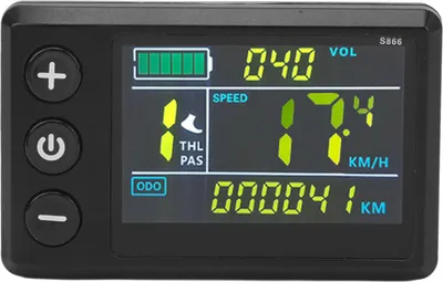 Zdjęcie produktu dla Rower elektryczny SUNGOOYUE S866 Wskaźnik LED Regulowane podświetlenie Wodoodporny ABS