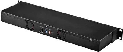 Produktbild von Renkforce RF-3570312 19 Zoll 2 x Netzwerkschrank-Festplatteneinbaurahmen 1 HE