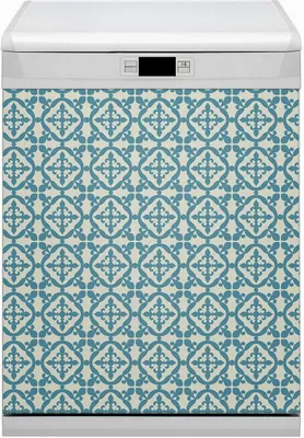 Produktbild von Küche Dekorative Magnete  Magnet Folie für Geschirrspüler 60x80 cm   - Grünes Muster