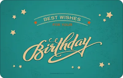 Produktbild von Birthday / Geburtstag - Frühstücksbrettchen - Best wishes