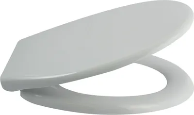 Produktbild von Spirella Andrin, Verlängert, Harter Toilettensitz, Weiß, Duroplast, 23 cm, 28 cm