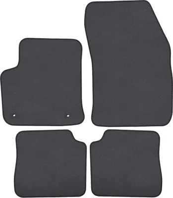 Produktbild von J&J AUTOMOTIVE | Premium Fußmatten Autotepiche Passend Für Citroen C4 Elektro ab 2021 4-tlg, Genaue Passform, rutschfeste Untregrund, mit Befestigungen