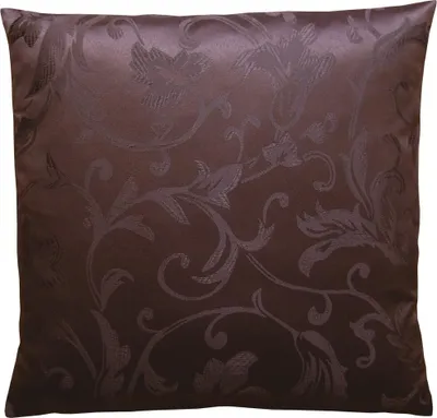 Produktbild von Kissen-Bezug mit Reißverschluss moderne Ornamente braun 50x50 cm