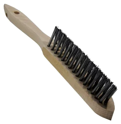 Produktbild von Kehlnahtbürste mit Stahldraht und Buchenholzkörper, 290 mm