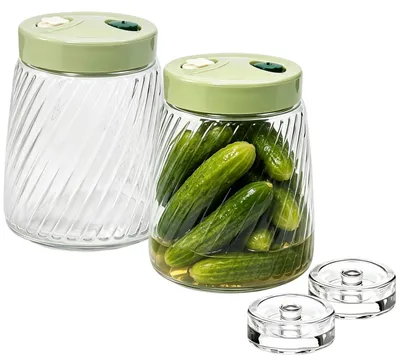 Fermentiergläser Set 2er-Pack 1,4 l Doppelventil