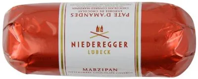 Immagine prodotto di Niederegger Marzapane Nero al Cioccolato Fondente 75g confezione da 2