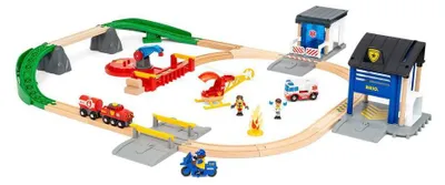 Produktbild von Polizei und Feuerwehr Set Deluxe BRIO 63602500