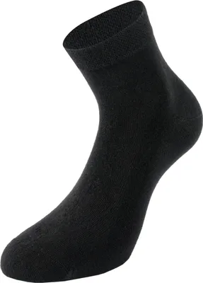 Obrázek produktu pro Lenz uni ponožky bambusové čtvrtky 2 páry , černé, 35 - 38
