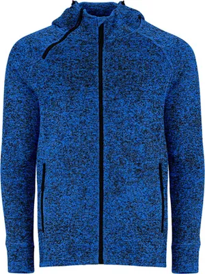 Immagine prodotto di Roly CQ5064 | Giacca Everest Unisex - Sweatjacke - Farbe: Heather Royal Blue 248 - Größe: L