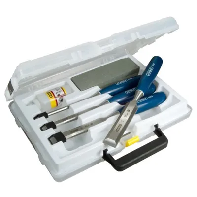 Immagine prodotto di STANLEY SET DI LUNGHEZZA SERIE 5002 4pz. 6-12-18-25 mm + FOGLIA + OLIO