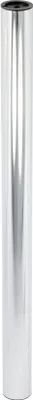 Produktbild von WAGNER Möbelbein/Systemrohr TENO - Ø 50 x 718 mm, individuell kombinierbar, Stahl verchromt, Tragkraft 50 kg - 12907501