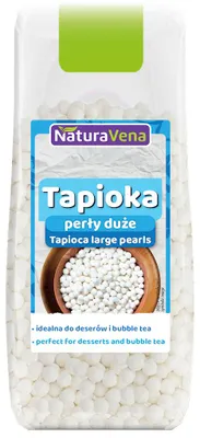TAPIOKA PERŁY DUŻE 250 g - NATURAVENA