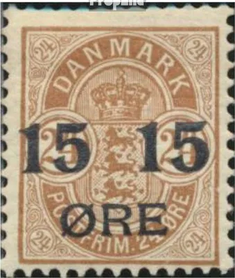 Produktbild von Briefmarken Dänemark 1904 Mi 40-41 (kompl.Ausg.) Jahrgang 1904 komplett gestempelt Aufdruckausgabe