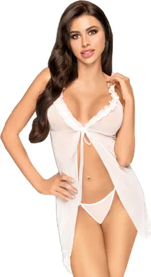 Immagine prodotto di Babydoll Attico Dopo Il Tramonto - Bianco S/M