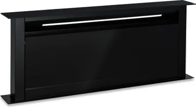 Obrázok produktu pre Klarstein výsuvný digestor 90 cm, výsuvný digestor, odsávanie/recirkulácia vzduchu do kuchyne, prietok vzduchu 682 m³/h, 8 režimov tichého odsávania s LED svetlom a časovačom, digestor bez potrubia, čierny 90 cm