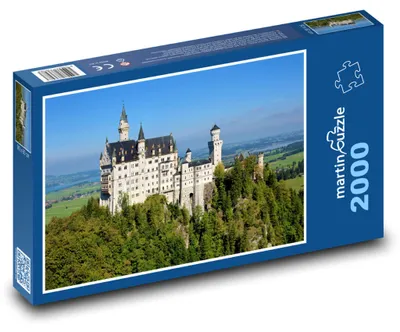 Produktbild von martinpuzzle - Puzzle 2000 Teile - Schloss Neuschwanstein