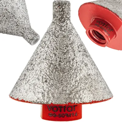 Produktbild von Diamant Kegelfräser Schärffräser M14 für Feinsteinzeug 9-50 mm