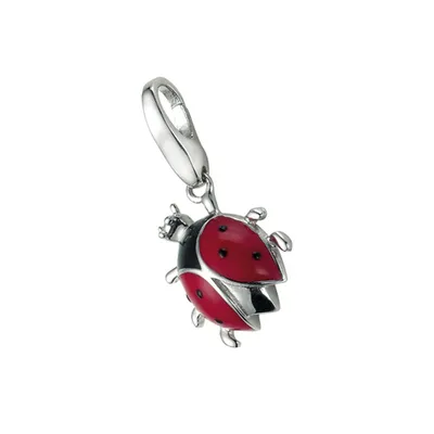 Produktbild von Charm Giorgio Martello Milano Marienkäfer, Silber 925 Bunt Onesize
