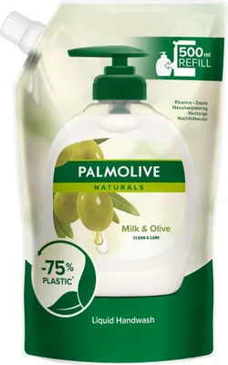 Produktbild von Palmolive Naturals Olivenmilch Flüssigseife Nachfüller 500 ml