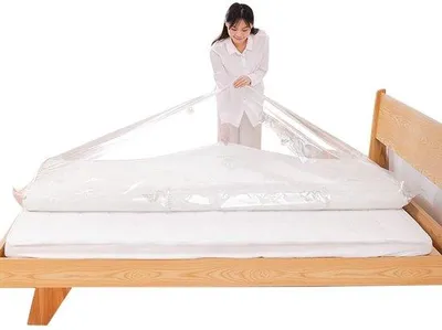 Produktbild von Große Vakuumbeutel mit Handpumpe, 100x220cm, wiederverwendbar, Kompressionsbeutel