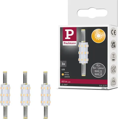 Image de Paulmann Plug & Shine LED Socle enfichable Taina, set de 3 pièces