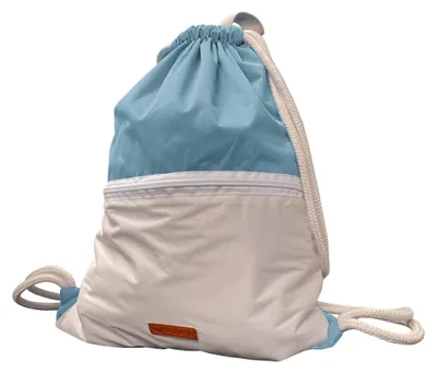 Immagine prodotto di Smikkels borsa da palestra borsa sportiva blu idrorepellente bambini