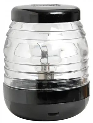 Immagine prodotto di Lampada a 360° per cima sartiame, colore bianco/nero, 24V, Osculati, modello 11.135.10
