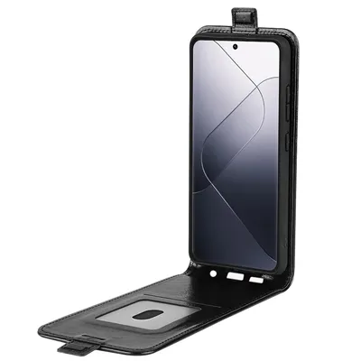 Image de Étui de protection noir pour Xiaomi 14 Pro Flip