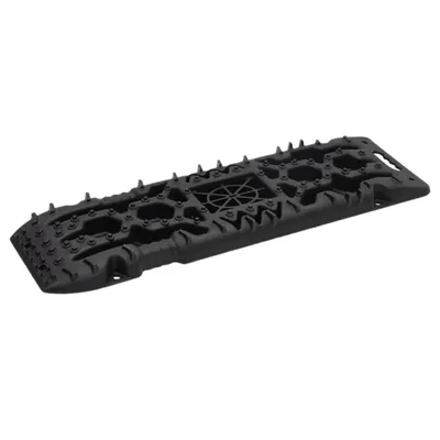 Zdjęcie produktu dla vidaXL Maty trakcyjne 2 szt. czarny 107x31x7 cm nylon