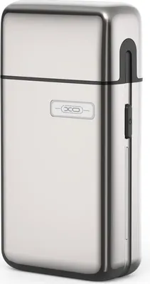 Produktbild von XO kabelloser Rasierer für Männer, elegantes Design, komfortable Form und sanfte Klingen, Wasserdicht, Leiser Rasierer CF8 grau