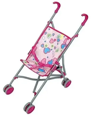 Produktbild von Puppenwagen, Modell Kinderwagen, 74x14x11,5 cm - ADAR