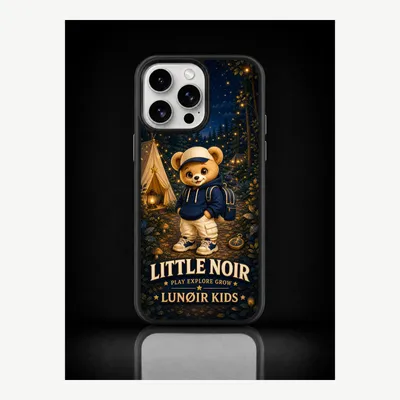 Image de Coque pour iPhone 15 Pro Max, étui de protection pour téléphone, motif noir – LUNØIR ©