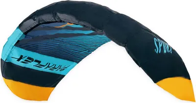 Produktbild von Wolkenstürmer Lenkmatte Paraflex Sport 1.7 (schwarz-türkis), Zweileiner Kite - flugfertig ink. Schnüre, Lenkbar und Safety Leash