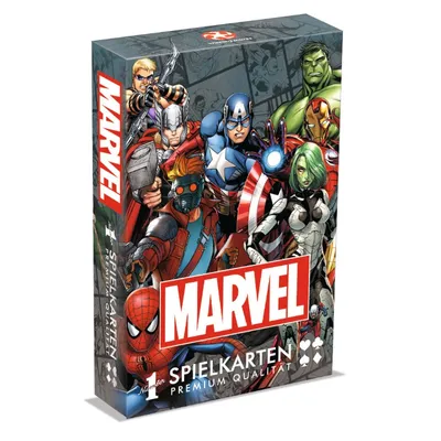 Obrázok produktu pre Číslo 1 hracie karty Marvel Universe kartová hra karty hra fanúšikovský tovar