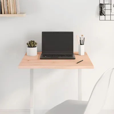Productafbeelding van Maison Exclusive - Tafelblad, 60x60x2 cm, massief eikenhout, onbehandeld