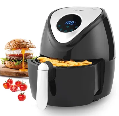 Zdjęcie produktu dla Frytkownica beztłuszczowa Frytownica air fryer - 4,5 litra - 1300 W - Ekran dotykowy - 7 programów